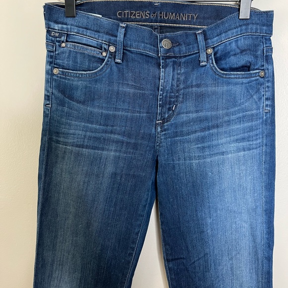Citizens of humanity bootcut/flare jeans, mid rise jeans size 27 - Picture 4 of 15